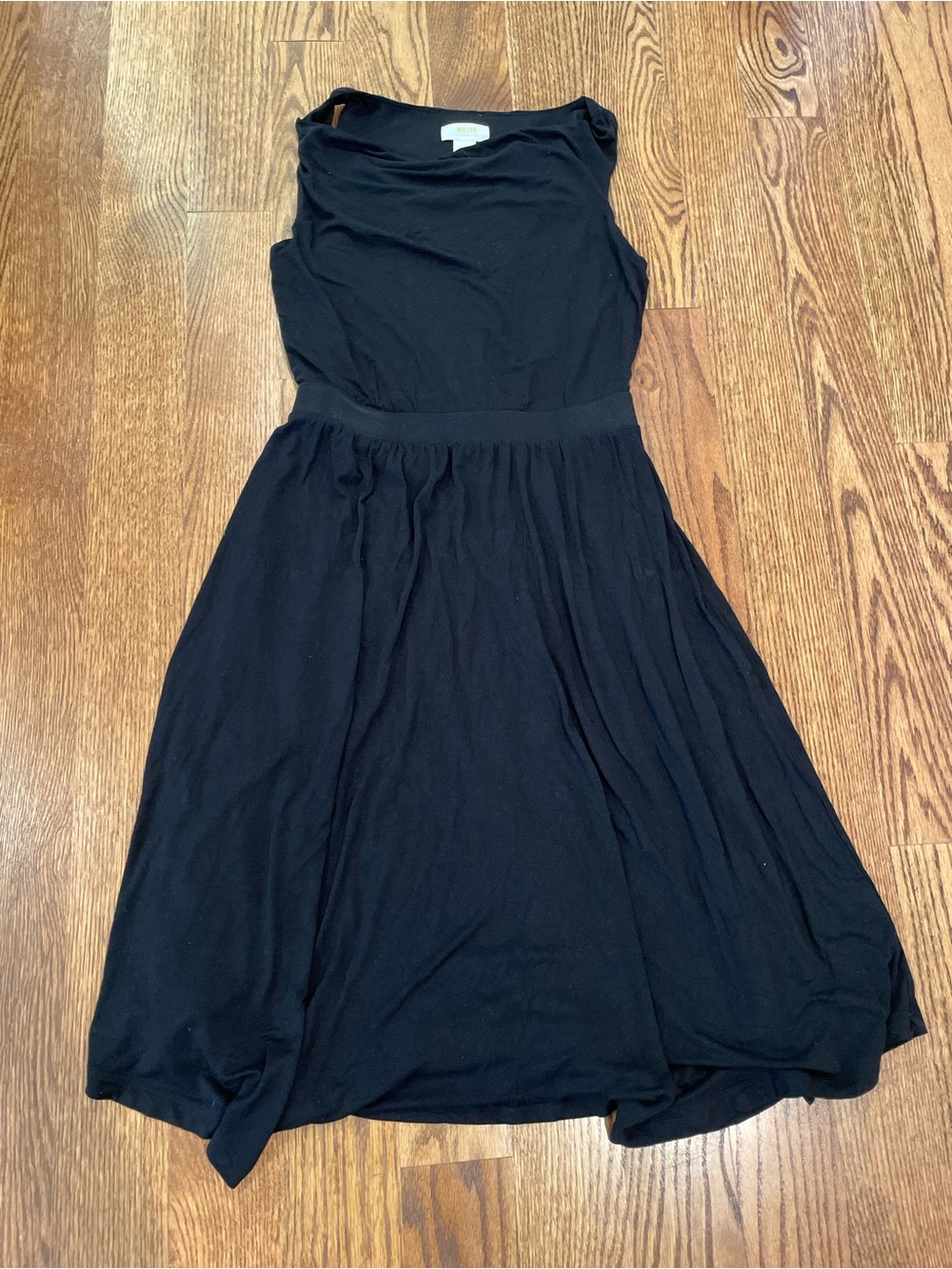 Maeve black sleeveless fit and flare dress size XS